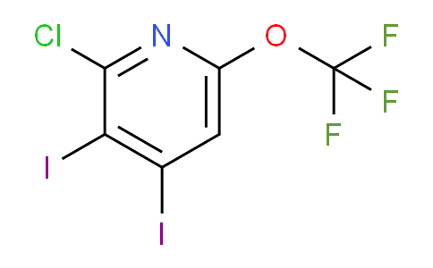 2-Chloro-3,4-diiodo-6-(trifluoromethoxy)pyridine
