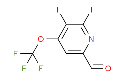 AM217157 | 1804499-94-2 | 2,3-Diiodo-4-(trifluoromethoxy)pyridine-6-carboxaldehyde