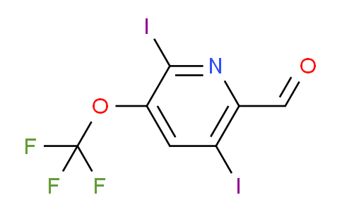 AM217161 | 1803975-80-5 | 2,5-Diiodo-3-(trifluoromethoxy)pyridine-6-carboxaldehyde
