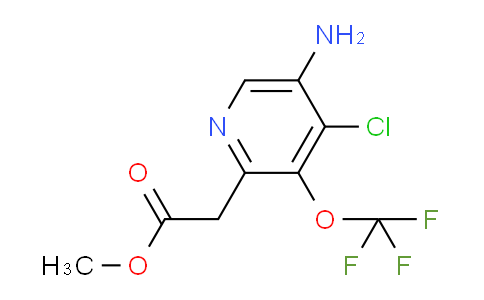 AM21717 | 1804011-47-9 | Methyl 5-amino-4-chloro-3-(trifluoromethoxy)pyridine-2-acetate