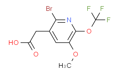 AM217171 | 1803630-63-8 | 2-Bromo-5-methoxy-6-(trifluoromethoxy)pyridine-3-acetic acid