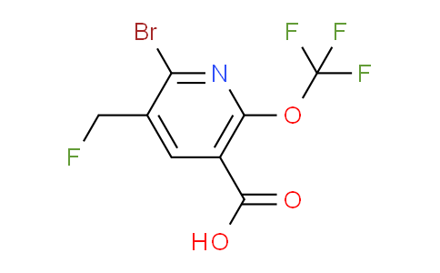 AM217172 | 1803615-27-1 | 2-Bromo-3-(fluoromethyl)-6-(trifluoromethoxy)pyridine-5-carboxylic acid