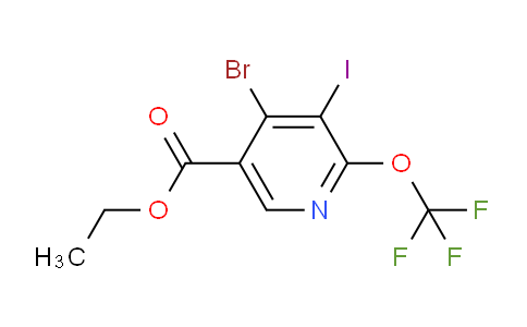 AM217179 | 1804650-19-8 | Ethyl 4-bromo-3-iodo-2-(trifluoromethoxy)pyridine-5-carboxylate