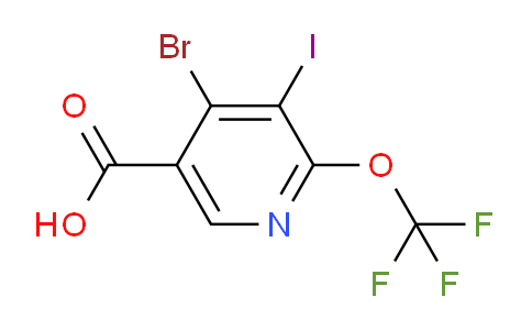 AM217182 | 1806222-90-1 | 4-Bromo-3-iodo-2-(trifluoromethoxy)pyridine-5-carboxylic acid