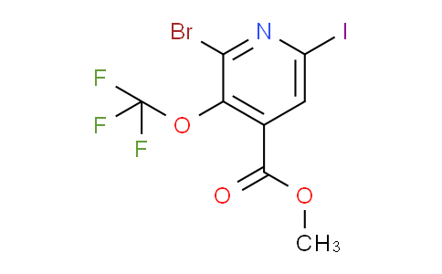 AM217184 | 1803675-20-8 | Methyl 2-bromo-6-iodo-3-(trifluoromethoxy)pyridine-4-carboxylate