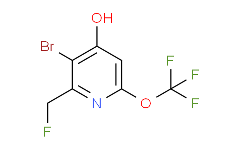 AM217197 | 1804563-12-9 | 3-Bromo-2-(fluoromethyl)-4-hydroxy-6-(trifluoromethoxy)pyridine