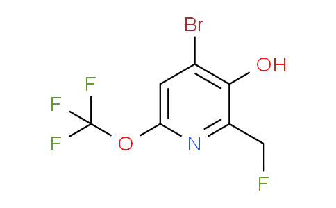 AM217201 | 1806199-91-6 | 4-Bromo-2-(fluoromethyl)-3-hydroxy-6-(trifluoromethoxy)pyridine