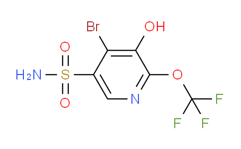 AM217206 | 1804576-16-6 | 4-Bromo-3-hydroxy-2-(trifluoromethoxy)pyridine-5-sulfonamide