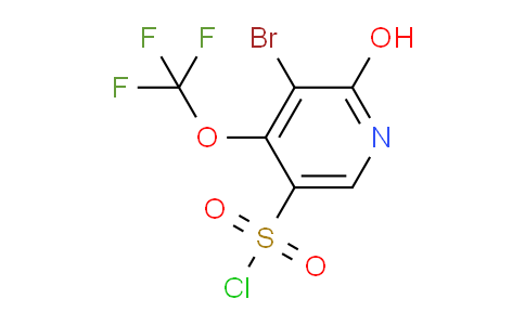 AM217214 | 1803911-44-5 | 3-Bromo-2-hydroxy-4-(trifluoromethoxy)pyridine-5-sulfonyl chloride