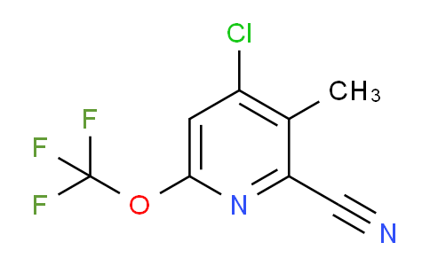 AM217224 | 1806236-57-6 | 4-Chloro-2-cyano-3-methyl-6-(trifluoromethoxy)pyridine