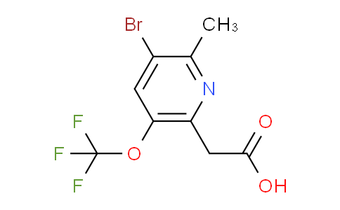 AM217225 | 1804573-44-1 | 3-Bromo-2-methyl-5-(trifluoromethoxy)pyridine-6-acetic acid