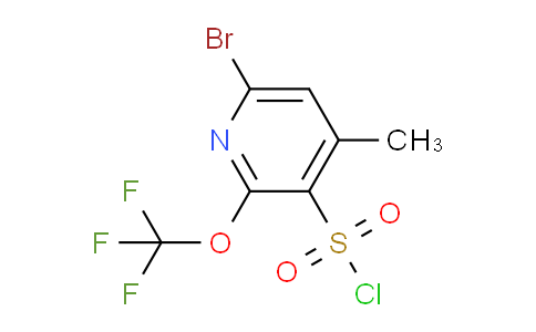 AM217230 | 1804578-88-8 | 6-Bromo-4-methyl-2-(trifluoromethoxy)pyridine-3-sulfonyl chloride