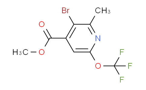 AM217233 | 1804400-45-0 | Methyl 3-bromo-2-methyl-6-(trifluoromethoxy)pyridine-4-carboxylate