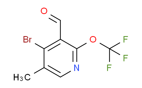 AM217241 | 1806093-73-1 | 4-Bromo-5-methyl-2-(trifluoromethoxy)pyridine-3-carboxaldehyde