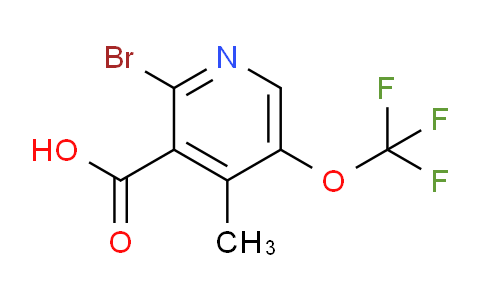 AM217243 | 1804571-83-2 | 2-Bromo-4-methyl-5-(trifluoromethoxy)pyridine-3-carboxylic acid