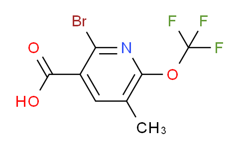 AM217245 | 1803633-83-1 | 2-Bromo-5-methyl-6-(trifluoromethoxy)pyridine-3-carboxylic acid