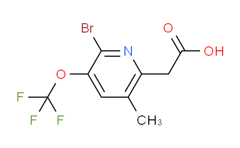 AM217248 | 1804583-25-2 | 2-Bromo-5-methyl-3-(trifluoromethoxy)pyridine-6-acetic acid