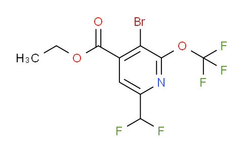 AM217254 | 1804549-65-2 | Ethyl 3-bromo-6-(difluoromethyl)-2-(trifluoromethoxy)pyridine-4-carboxylate