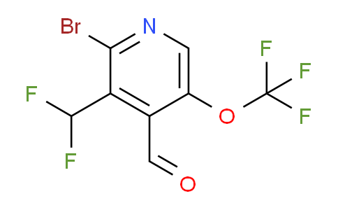 AM217269 | 1804007-21-3 | 2-Bromo-3-(difluoromethyl)-5-(trifluoromethoxy)pyridine-4-carboxaldehyde