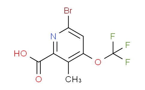 AM217271 | 1803955-24-9 | 6-Bromo-3-methyl-4-(trifluoromethoxy)pyridine-2-carboxylic acid