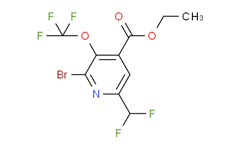 AM217277 | 1806240-38-9 | Ethyl 2-bromo-6-(difluoromethyl)-3-(trifluoromethoxy)pyridine-4-carboxylate