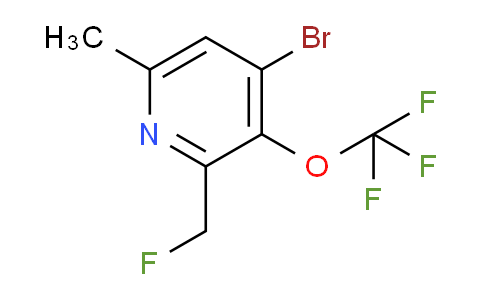 AM217289 | 1803629-30-2 | 4-Bromo-2-(fluoromethyl)-6-methyl-3-(trifluoromethoxy)pyridine
