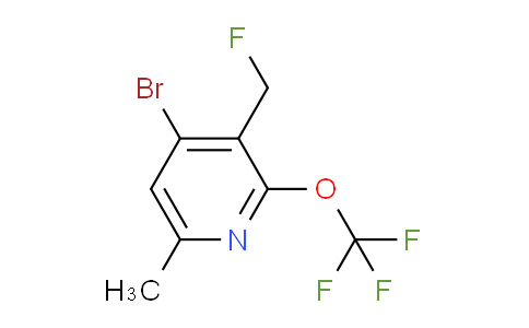 AM217290 | 1803629-36-8 | 4-Bromo-3-(fluoromethyl)-6-methyl-2-(trifluoromethoxy)pyridine