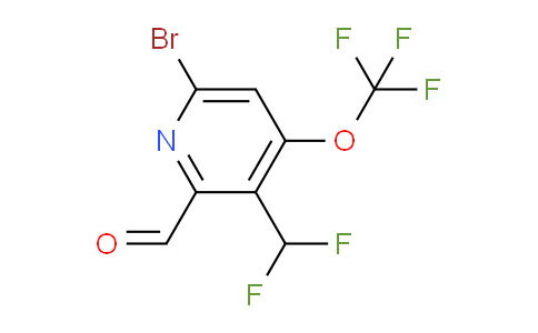 AM217299 | 1806236-41-8 | 6-Bromo-3-(difluoromethyl)-4-(trifluoromethoxy)pyridine-2-carboxaldehyde