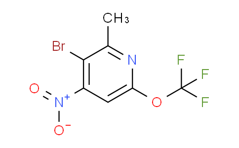 AM217313 | 1803955-58-9 | 3-Bromo-2-methyl-4-nitro-6-(trifluoromethoxy)pyridine