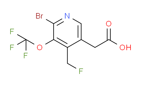 AM217326 | 1806219-71-5 | 2-Bromo-4-(fluoromethyl)-3-(trifluoromethoxy)pyridine-5-acetic acid