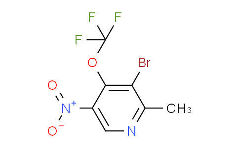 AM217329 | 1806142-53-9 | 3-Bromo-2-methyl-5-nitro-4-(trifluoromethoxy)pyridine