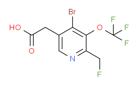 AM217330 | 1806219-86-2 | 4-Bromo-2-(fluoromethyl)-3-(trifluoromethoxy)pyridine-5-acetic acid
