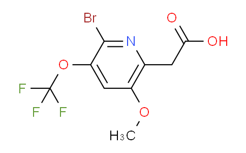 AM217331 | 1804001-48-6 | 2-Bromo-5-methoxy-3-(trifluoromethoxy)pyridine-6-acetic acid