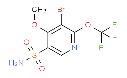 AM217334 | 1804003-34-6 | 3-Bromo-4-methoxy-2-(trifluoromethoxy)pyridine-5-sulfonamide