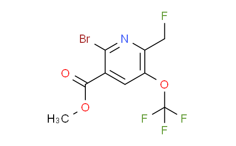 AM217337 | 1806092-01-2 | Methyl 2-bromo-6-(fluoromethyl)-5-(trifluoromethoxy)pyridine-3-carboxylate