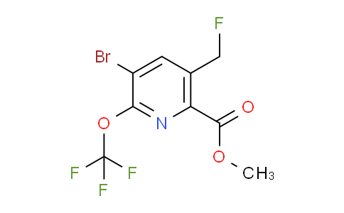 AM217338 | 1806225-23-9 | Methyl 3-bromo-5-(fluoromethyl)-2-(trifluoromethoxy)pyridine-6-carboxylate