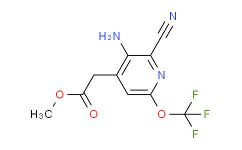 AM21734 | 1806000-40-7 | Methyl 3-amino-2-cyano-6-(trifluoromethoxy)pyridine-4-acetate