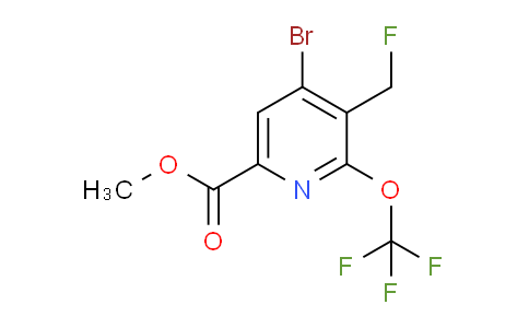 AM217341 | 1806219-39-5 | Methyl 4-bromo-3-(fluoromethyl)-2-(trifluoromethoxy)pyridine-6-carboxylate