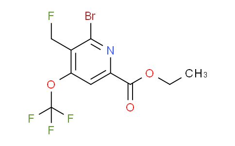 AM217344 | 1804546-85-7 | Ethyl 2-bromo-3-(fluoromethyl)-4-(trifluoromethoxy)pyridine-6-carboxylate