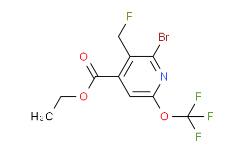 AM217346 | 1806208-14-9 | Ethyl 2-bromo-3-(fluoromethyl)-6-(trifluoromethoxy)pyridine-4-carboxylate