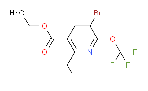 AM217347 | 1804547-30-5 | Ethyl 3-bromo-6-(fluoromethyl)-2-(trifluoromethoxy)pyridine-5-carboxylate