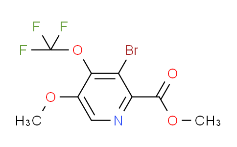 Methyl 3-bromo-5-methoxy-4-(trifluoromethoxy)pyridine-2-carboxylate