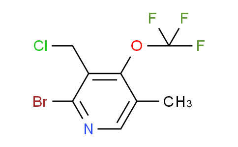 AM217358 | 1804619-35-9 | 2-Bromo-3-(chloromethyl)-5-methyl-4-(trifluoromethoxy)pyridine