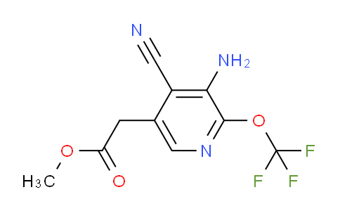 AM21736 | 1804014-92-3 | Methyl 3-amino-4-cyano-2-(trifluoromethoxy)pyridine-5-acetate