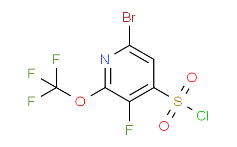 AM217370 | 1804575-71-0 | 6-Bromo-3-fluoro-2-(trifluoromethoxy)pyridine-4-sulfonyl chloride