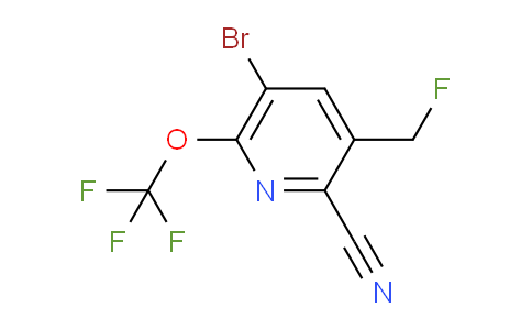 AM217376 | 1803525-01-0 | 5-Bromo-2-cyano-3-(fluoromethyl)-6-(trifluoromethoxy)pyridine