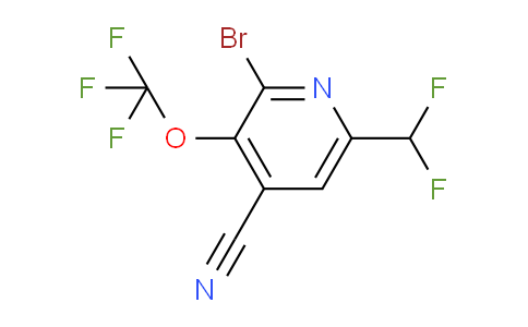 AM217382 | 1806013-48-8 | 2-Bromo-4-cyano-6-(difluoromethyl)-3-(trifluoromethoxy)pyridine