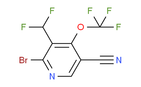 AM217384 | 1804570-88-4 | 2-Bromo-5-cyano-3-(difluoromethyl)-4-(trifluoromethoxy)pyridine