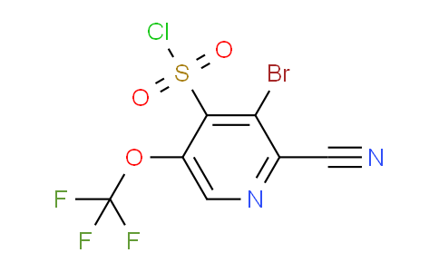 AM217385 | 1806028-49-8 | 3-Bromo-2-cyano-5-(trifluoromethoxy)pyridine-4-sulfonyl chloride