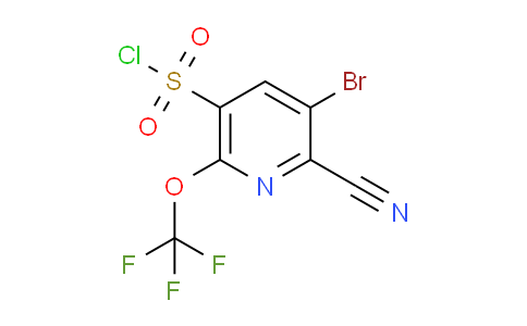 AM217387 | 1804645-87-1 | 3-Bromo-2-cyano-6-(trifluoromethoxy)pyridine-5-sulfonyl chloride
